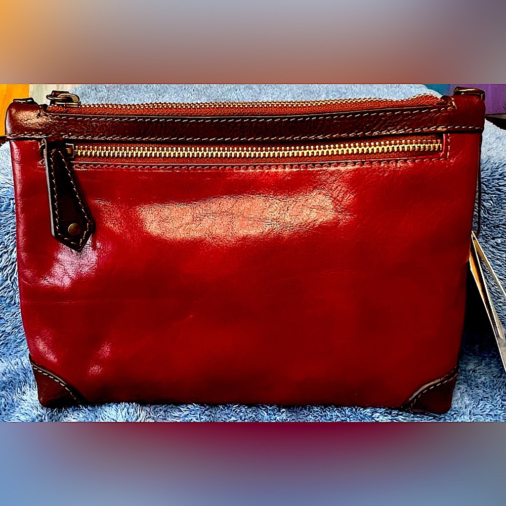 FLOTO- FIORO CROSSBODY IN TUSCAN RED